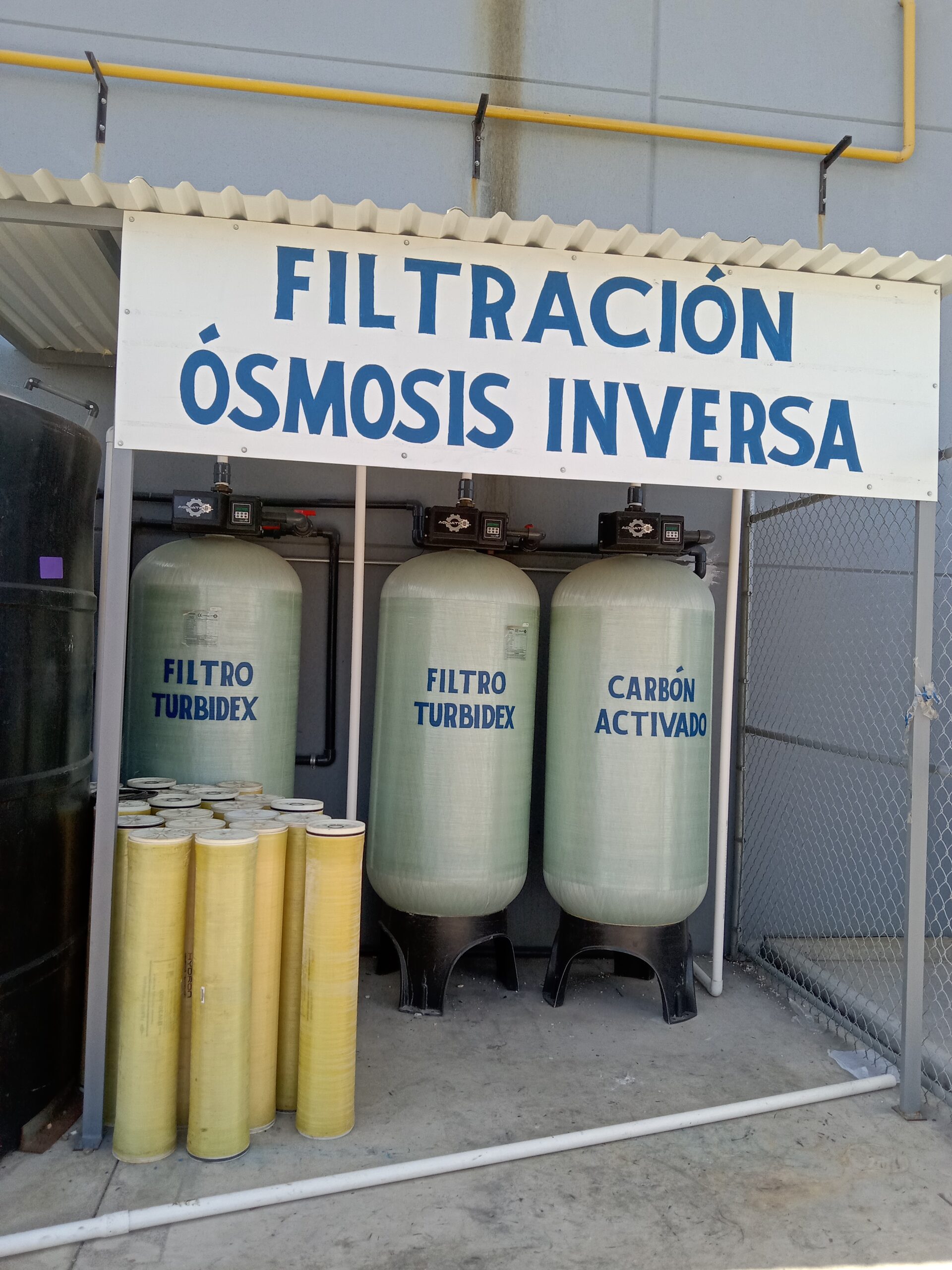 Tren de filtración